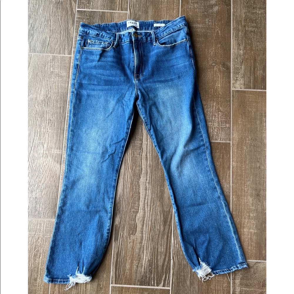 Frame Denim // Style: Le Crop Boots